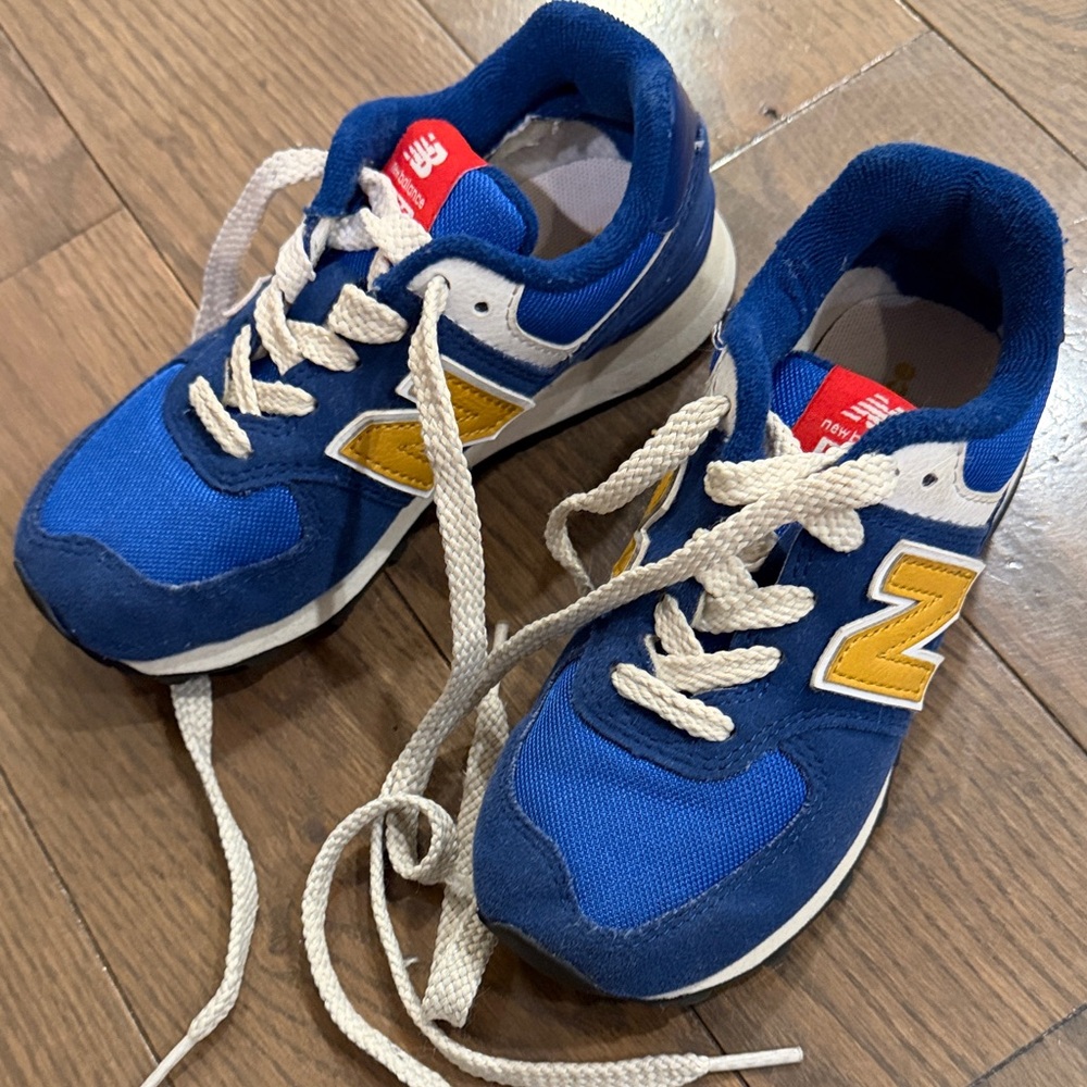 New Balance Kids Sneakers - Blue and Yellow